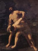 Guido Reni Hercule luttant avec Achelous Sweden oil painting reproduction